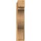 Ekena Millwork Funston Block Rough Sawn Outlooker, Western Red Cedar, 8"W x 26"D x 38"H OUT08X26X38FST05RWR - alternate 2